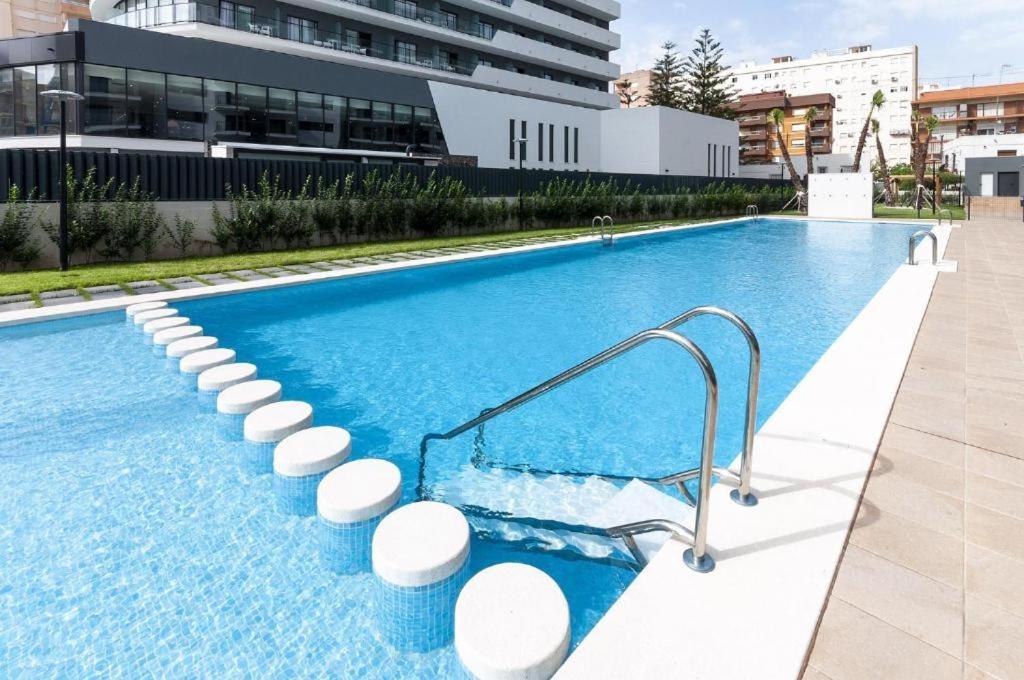 Apartamento nuevo junto al mar con plaza de garaje!! Playa de Gandía Exterior foto